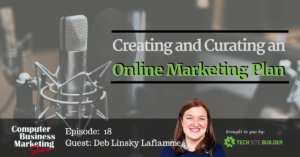 Creating and Curating an Online Marketing Plan